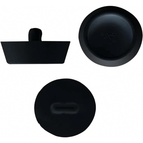 2 Pack Rubber Sink Drain Stoppers with Hooks, Kitchen Basin and Bathtub Plugs for Bathroom 2
