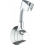 No Drill Shower Head Holder, 360 Degree Adjustable Handheld Shower Bracket, Strong Adhesive, Silver ABS 1