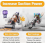 Dust Collection Bin and Filter Replacement for Cordless Vacuum Cleaner, Dust Container Canister 3