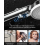 Universal Handheld Shower Head with Stop Function, Water Saving, High Pressure, 3 Spray Modes, Chrome Finish 2