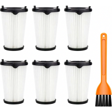 Staubsaugerfilter, 6er-Pack Ersatz-HEPA-Filter für die Modelle AEF150 und CX7-2 mit Reinigungsbürste