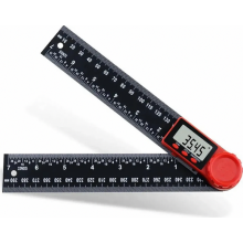 200 mm digitaler Winkelmesser mit 360-LCD-Anzeige für präzise Messungen, Bau- und Heimwerkerprojekte