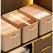 3er-Pack faltbare Schubladenorganizer für Kleidung, große Aufbewahrungsboxen für Jeans und Hemden