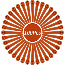 100er-Packung PA6-Ersatzklingen für Rasentrimmer, robuste Nylon-Schneidklingen für den Garten