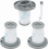 3er-Pack Ersatzfilter für Akku-Staubsauger, waschbare Staubfilter, einfache Installation, langlebig 1