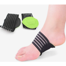 2er-Pack weiche Einlegesohlen mit Fußgewölbestütze bei Plantarfasziitis, Plattfüßen und Fußschmerzen, für die Anwendung über Nacht