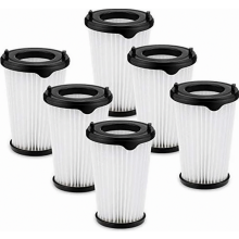6-delige filterset voor snoerloze stofzuigers, HEPA-vervangingsfilters voor de modellen CX7-2 en QX8.