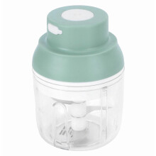 Elektrický mini krájač zeleniny 250ml drvič mlynček kuchynský doplnok - zelený