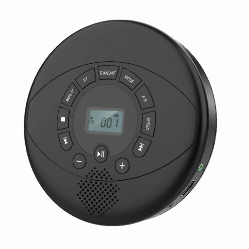 Φορητό CD Player Walkman Bluetooth CD Walkman Ενσωματωμένο ηχείο Επαναφορτιζόμενο CD Player με U