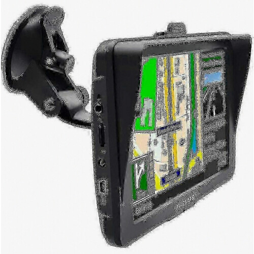 GPS φορτηγού 7 ιντσών Ευρώπη 52 χάρτης με οθόνη αφής για χρήση σε φορτηγό και α