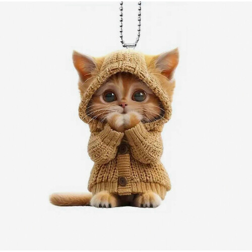 Acryl kattenhangertje