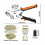 Pinze per occhielli per teloni, set di pinze per occhielli con 300 occhielli (diametro 10 mm), pinze per occhielli 10 mm per 5