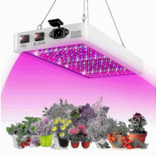 2000 W:n LED-kasvivalo sisäkasveille, 312 LEDiä, täyden spektrin vihannes- ja kukintavalot, kaksoiskytkin, IP65, vedenpitävä