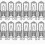 Λαμπτήρες αλογόνου ZWS-12pack G9 33w 230v 2800k θερμού λευκού 380lm διαφανείς λάμπες αλογό 1