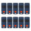 10-Pack 433.92MHz Rolling Code Garage Door Remote Control, 2-Button Handheld Transmitter, Compatible with BFT MITTO COOL C2 C4 Mitto2 M 1