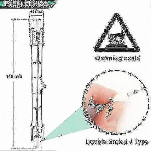 5 Pack R7s Halogen Bulb 118mm 200W 230V Dimmable Halogen Rod 1