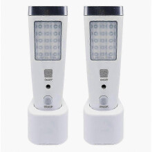 Lámpara de pared 4 en 1 con sensor de movimiento, luz nocturna LED con apagado automático, linterna de emergencia recargable.