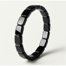 Pulsera de hematita Hemys para hombre - Pulseras de hematita de moda para hombre para uso diario
