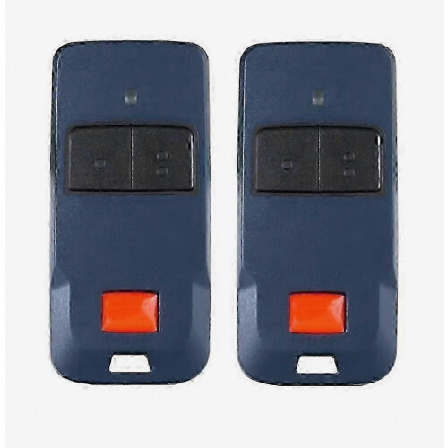 10-Pack 433.92MHz Rolling Code Garage Door Remote Control, 2-Button Handheld Transmitter, Compatible with BFT MITTO COOL C2 C4 Mitto2 M 1