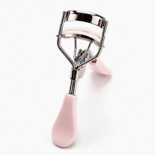 Curved Eyelash Curler with Comb - Professional Makeup Tool