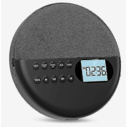 Kannettava CD-soitin Bluetoothilla ja LCD-näytöllä