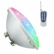 LED-Poolbeleuchtung, 18 W PAR56 RGB-Schwimmbadleuchte. Unterwasser-Scheinwerfer mit Fernbedienung (NEU).