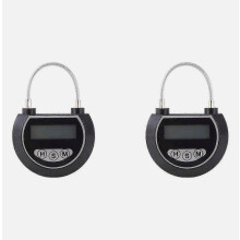 2x Elektronische tijdslot timer afsluitbare container Multifunctionele tijdslotbak voor speelgoed