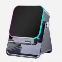 Induktionslautsprecher mit Handyhalterung, 5-in-1-Gerät, kabellose Induktions-Bluetooth-Audiofunktion, Geburtstagsgeschenk für Männer