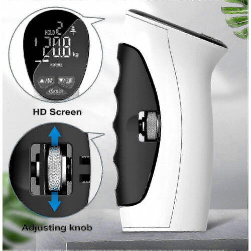 Digital Hand Dynamometer Grip Strength Trainer, Auto-Capturing Grip Tester & Hand Exerciser, hywhite SZRH A-S 2