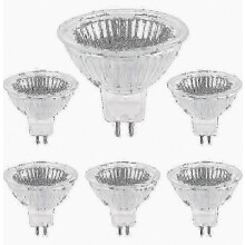 Halogeenipolttimo GU5.3 50W 12V, 6 kpl pakkaus szrh21 styrc