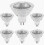 Halogen bulb GU5.3 50W 12V, 6-pack szrh21 styrc 1