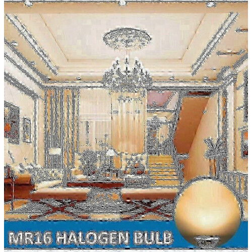 Halogen bulb GU5.3 50W 12V, 6-pack szrh21 styrc 2