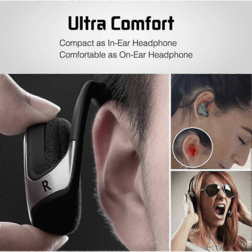 Μικρά ακουστικά Bluetooth που τυλίγονται γύρω από το κεφάλι - Ασύρματα ακουστικ 1