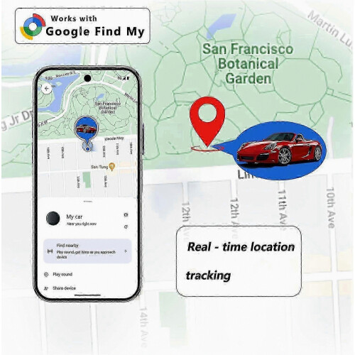 GPS Tracker Android με μαγνητικό εντοπιστή αυτοκινήτου, αδιάβροχο IP67, μπαταρία 365 ημ 1