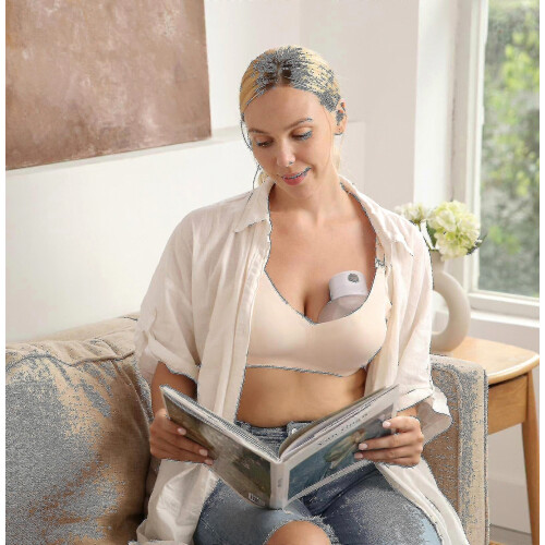 Αρχική σελίδα BPA Free S12 Hands Free Σιλικόνη Φορητό Ηλεκτρικό Στήθος Υψηλής Ποιότητ 1