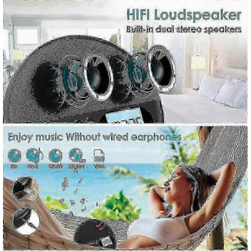 Kannettava CD-soitin Bluetoothilla ja LCD-näytöllä 2