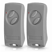 2pack Garage Door Opener Remote Control for RSE2-433, RSC2-433, RSZ1-433, Handheld Transmitter 433MHz