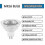 Halogen bulb GU5.3 50W 12V, 6-pack szrh21 styrc 5