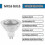 Halogen bulb GU5.3 50W 12V, 6-pack szrh21 styrc 5