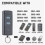Telecomando per porta da garage HSE2-868/HS4-868 5