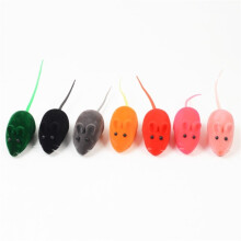 Cat Squeaky Toys Mouse Toys Plush Mouse Toy Squeak Noise Kitten Exercise Interactive Toy for Cat Puppy Kitty Kitten Toys(10pcs (random color...)