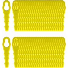 Lot de 50 lames et disques de rechange en plastique pour coupe-bordures sans fil, accessoires de jardinage durables
