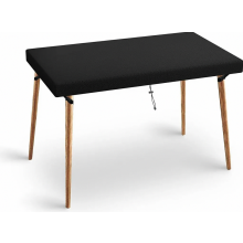 Housse imperméable pour table de jardin, protection rectangulaire résistante aux UV pour table de terrasse, 160 x 90 x 15 cm