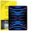 JETech Screen Protector for iPad Pro 12.9" 6/5/4/3, 2-Pack 1