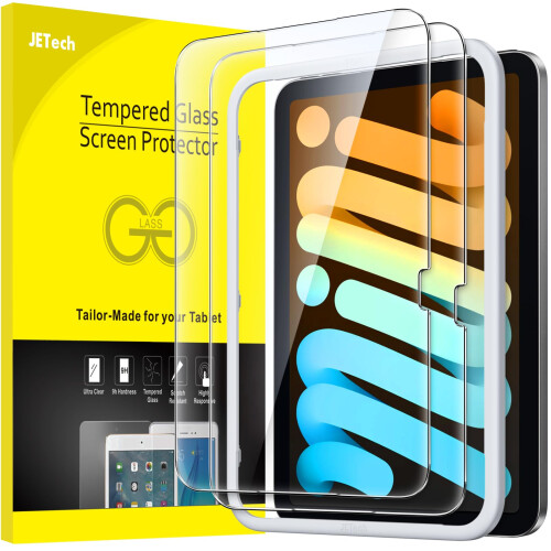 JETech Screen Protector for iPad mini (NEW) 8.7" (2026), Easy Install