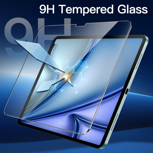 JETech Screen Protector for iPad Air 11" M4/M3/M2, 2-Pack 2