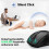 TeckNet TECKNET Wireless Mouse for Laptop,4800 DPI Optical Computer Mice,Dark Black 2