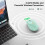 TeckNet TECKNET Wireless Mouse for Laptop, 4800 DPI Optical Computer Mice, Green 4