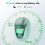 TeckNet TECKNET Wireless Mouse for Laptop, 4800 DPI Optical Computer Mice, Green 5
