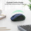 TeckNet TECKNET Wireless Mouse for Laptop, 4800 DPI Optical Computer Mice, Blue 3